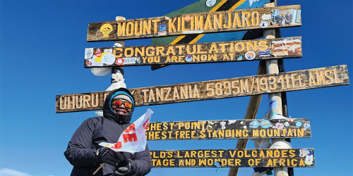 Scaling new heights: Hazel’s journey to the summit of Mount Kilimanjaro